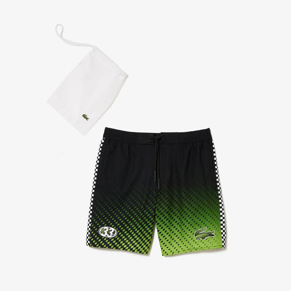 Shorts de bano lacoste para caballero