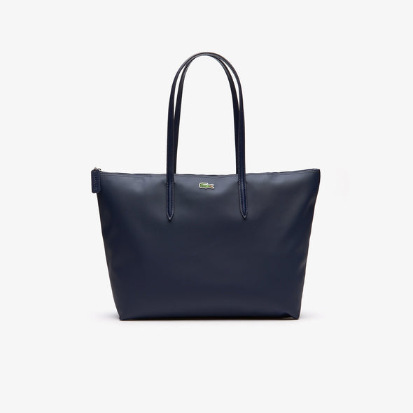 Bolso tote l12.12 concept pequeño para mujer con cremallera