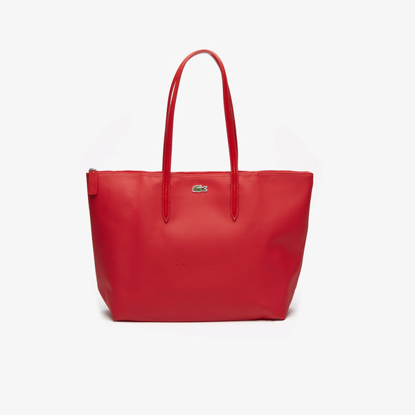 Bolso tote l12.12 concept pequeño para mujer con cremallera