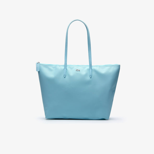 Bolso tote l12.12 concept pequeño para mujer con cremallera
