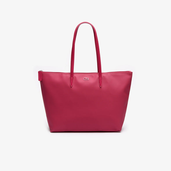 Bolso tote l12.12 concept pequeño para mujer con cremallera