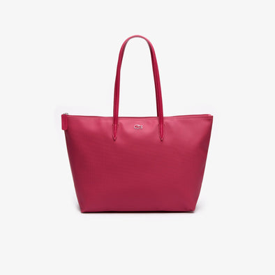 Bolso tote l12.12 concept pequeño para mujer con cremallera