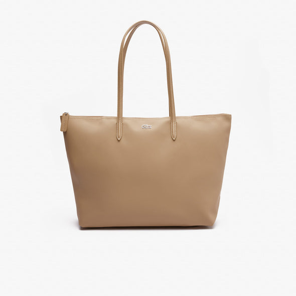 Bolso tote l12.12 concept pequeño para mujer con cremallera