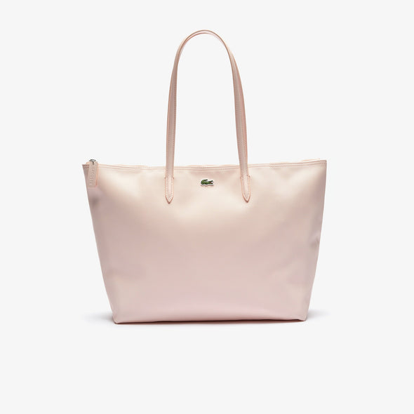 Bolso tote l12.12 concept pequeño para mujer con cremallera