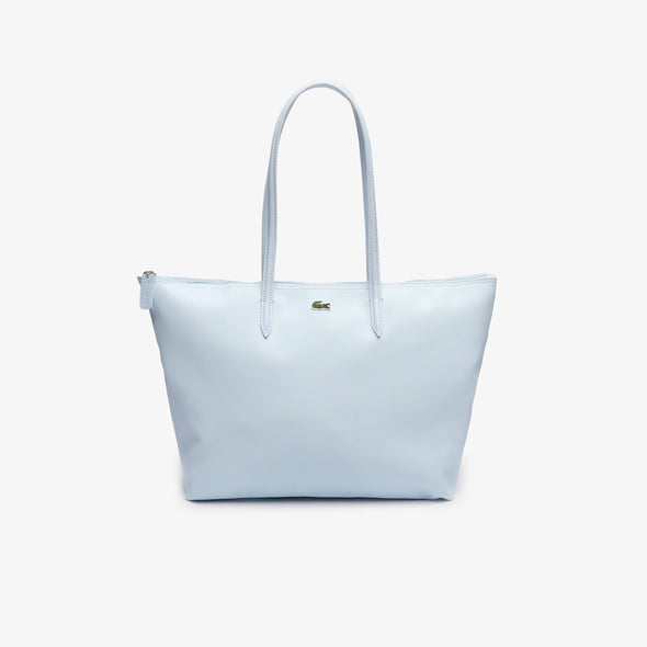Bolso tote l12.12 concept pequeño para mujer con cremallera