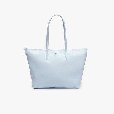 Bolso tote l12.12 concept pequeño para mujer con cremallera