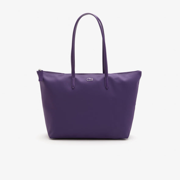 Bolso tote l12.12 concept pequeño para mujer con cremallera