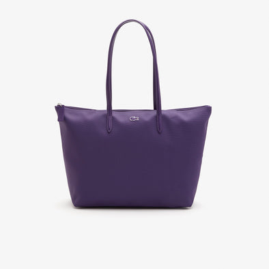 Bolso tote l12.12 concept pequeño para mujer con cremallera