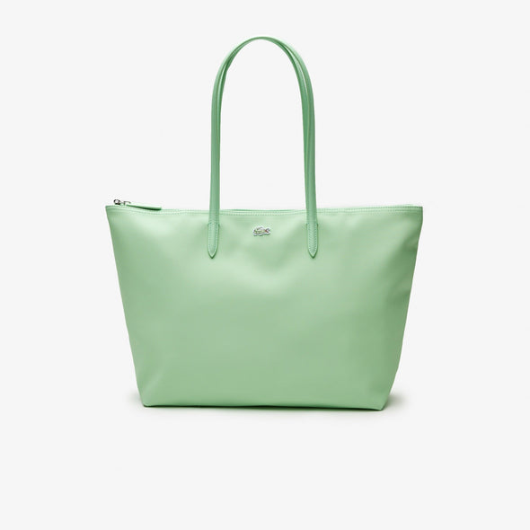 Bolso tote l12.12 concept pequeño para mujer con cremallera