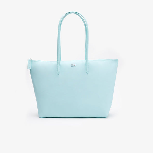 Bolso tote l12.12 concept pequeño para mujer con cremallera