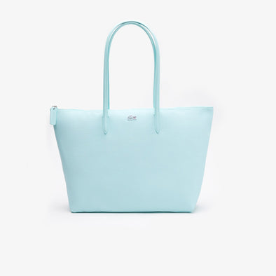 Bolso tote l12.12 concept pequeño para mujer con cremallera