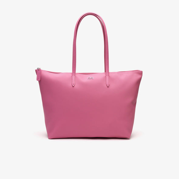 Bolso tote l12.12 concept pequeño para mujer con cremallera
