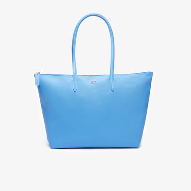 Bolso tote l12.12 concept pequeño para mujer con cremallera