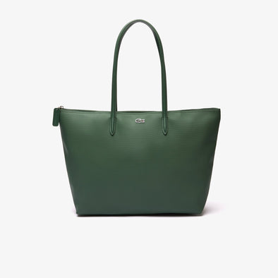 Bolso tote l12.12 concept pequeño para mujer con cremallera