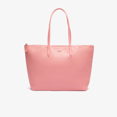 Bolso tote l12.12 concept pequeño para mujer con cremallera