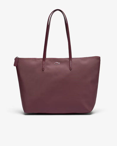 Bolso tote l12.12 concept pequeño para mujer con cremallera
