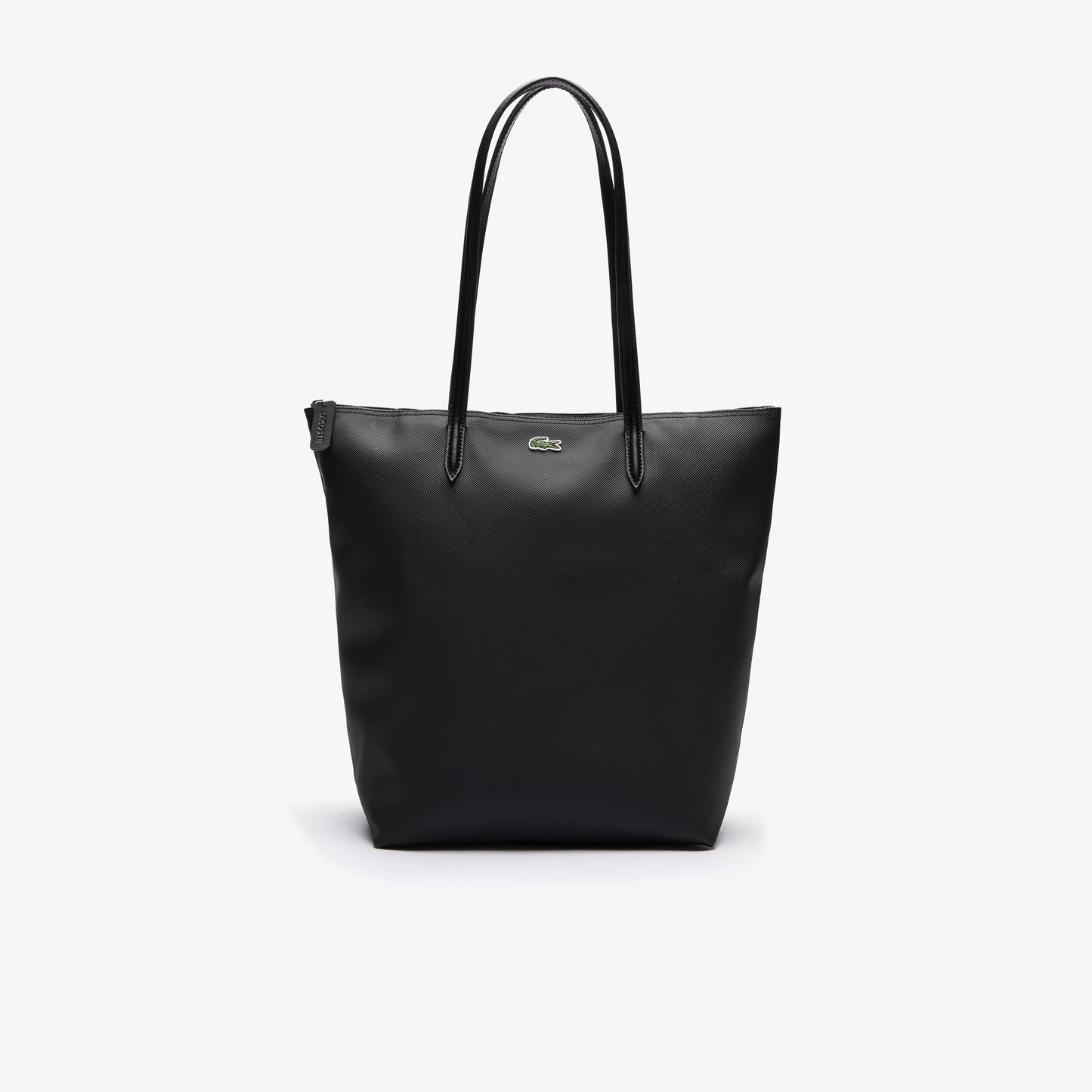 Bolso tote pequeño Lacoste con cremallera