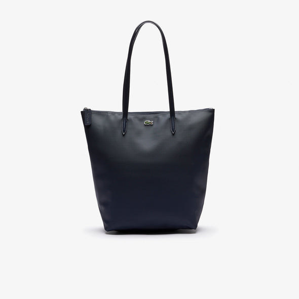 Bolso tote l12.12 concept pequeño para mujer con cremallera