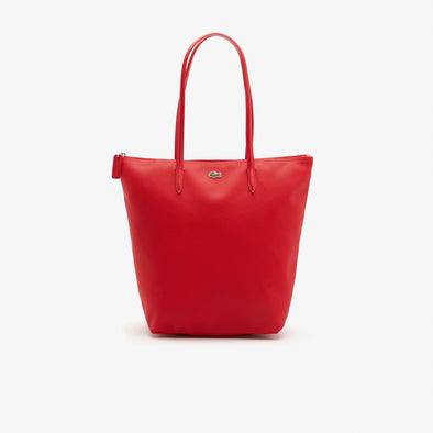 Bolso tote l12.12 concept pequeño para mujer con cremallera