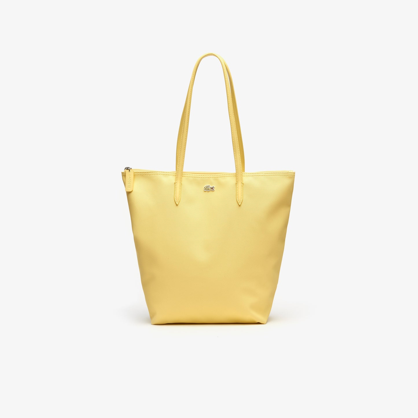 Bolso tote pequeño Lacoste con cremallera