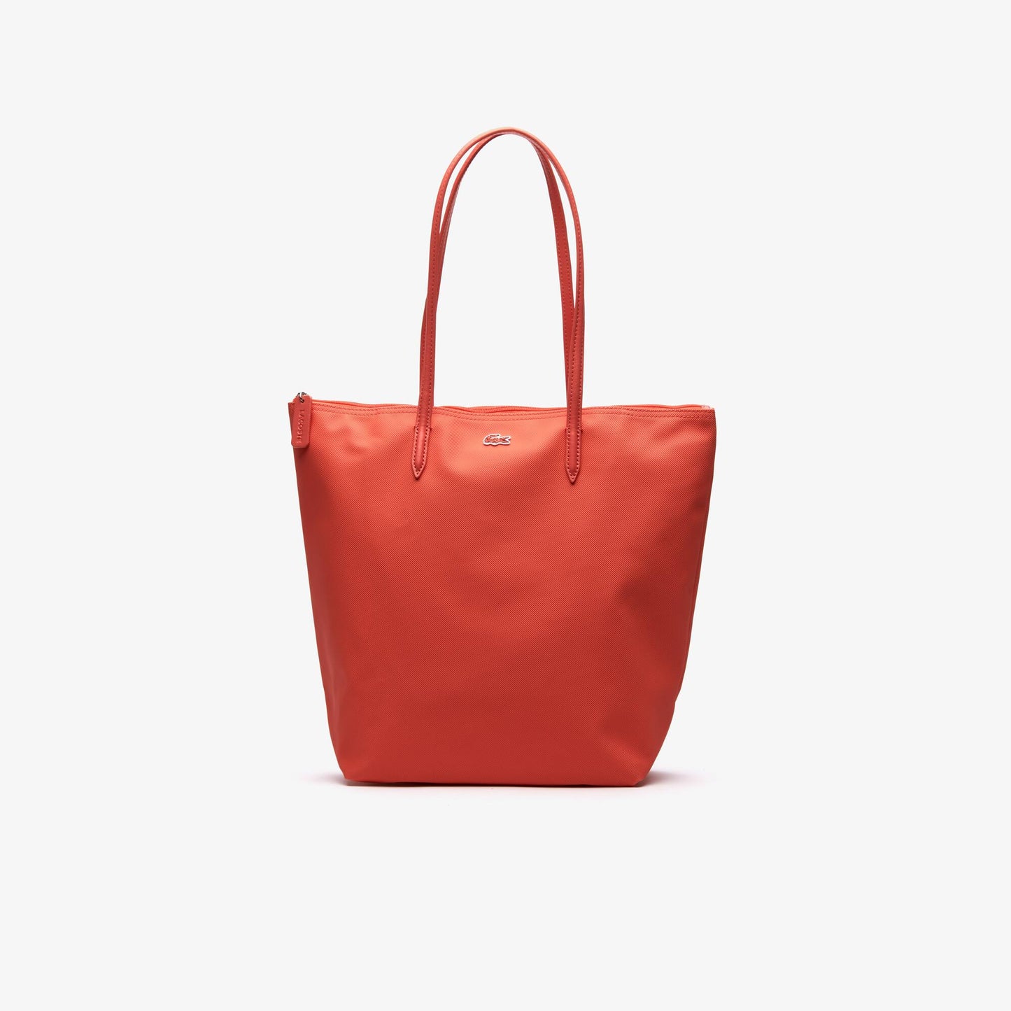 Bolso tote pequeño Lacoste con cremallera