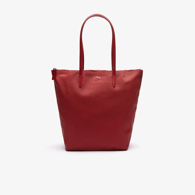 Bolso tote l12.12 concept pequeño para mujer con cremallera