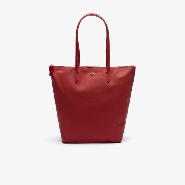 Bolso tote l12.12 concept pequeño para mujer con cremallera