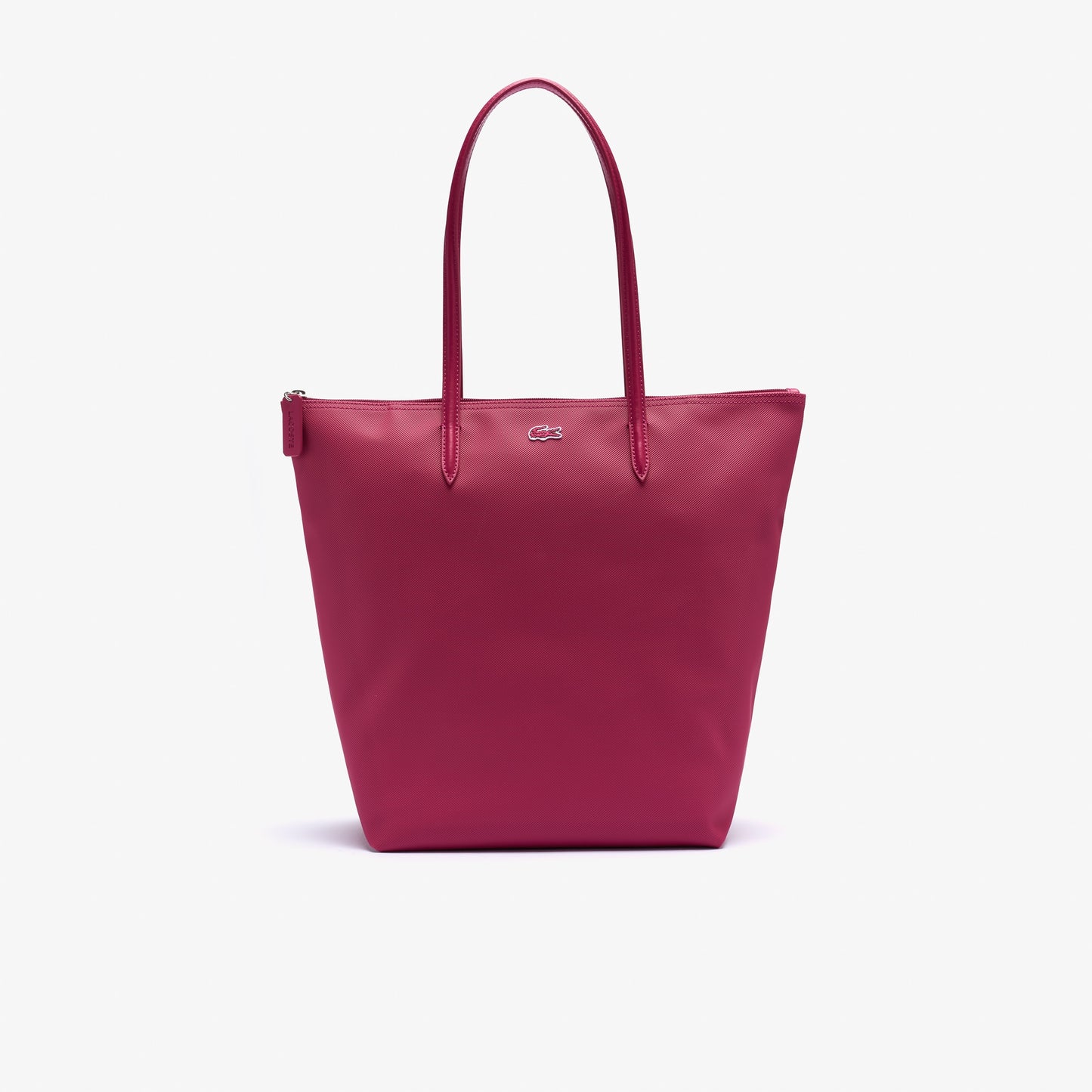 Bolso tote pequeño Lacoste con cremallera