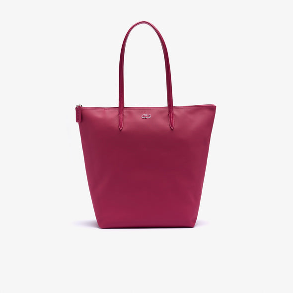 Bolso tote l12.12 concept pequeño para mujer con cremallera