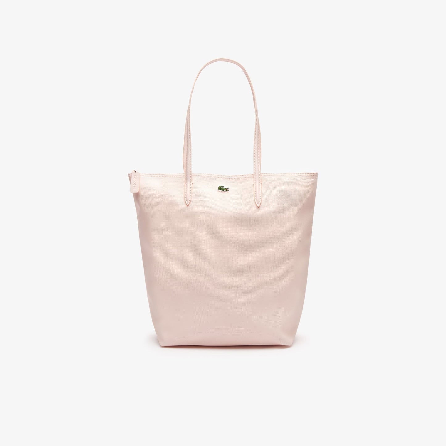 Bolso tote pequeño Lacoste con cremallera