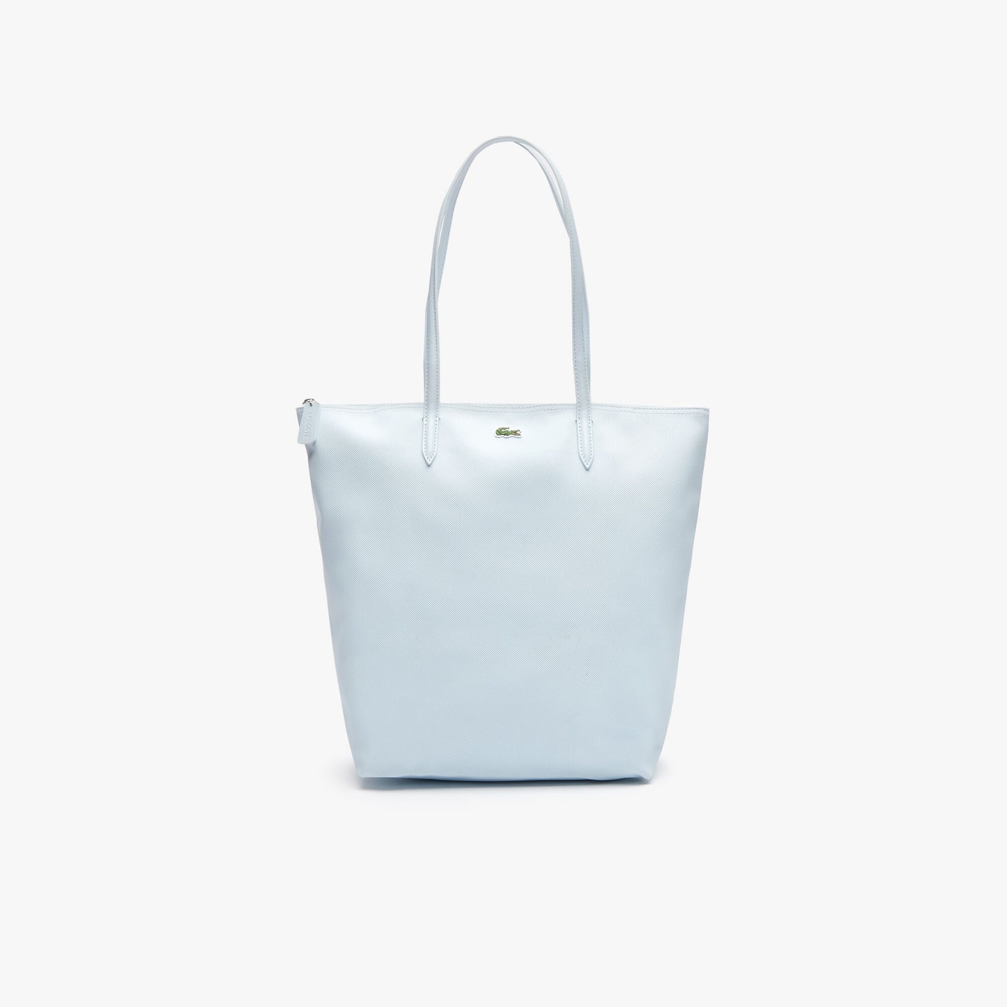 Bolso tote pequeño Lacoste con cremallera