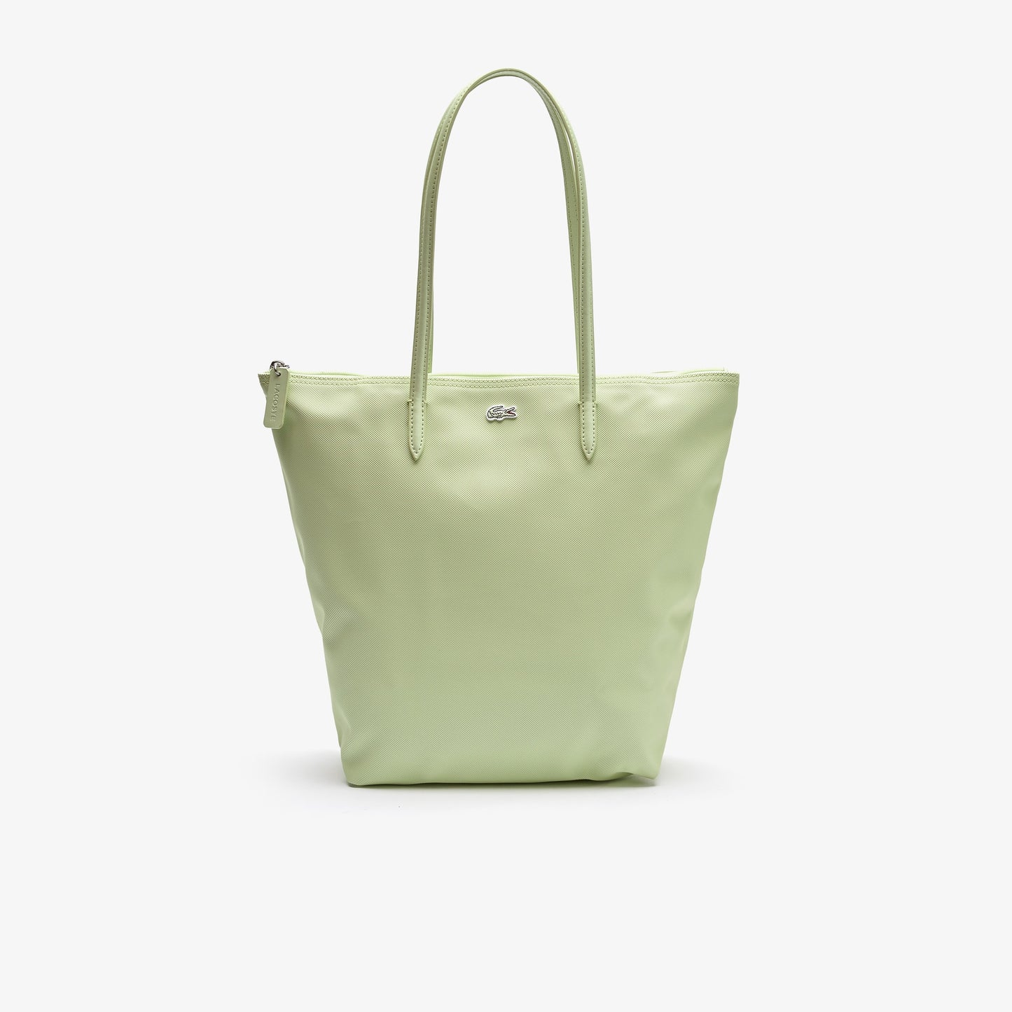 Bolso tote pequeño Lacoste con cremallera