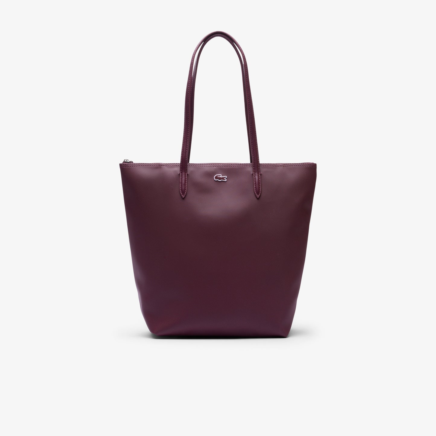 Bolso tote pequeño Lacoste con cremallera