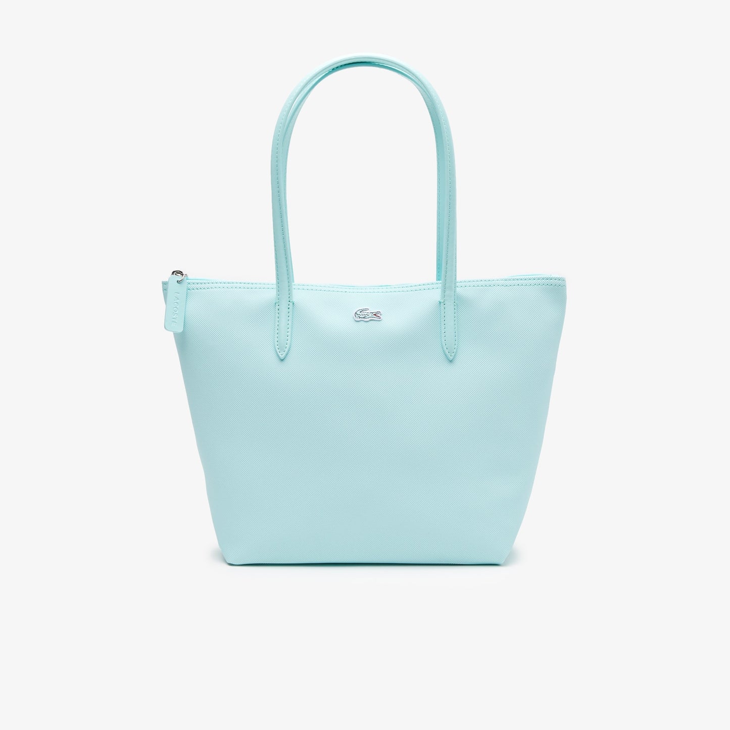 Bolso tote pequeño Lacoste L.12.12 Concept con cremallera para dama
