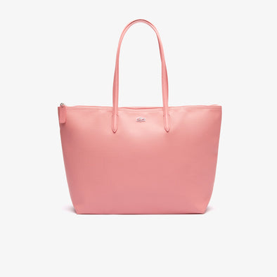 Bolso tote l12.12 concept pequeno para mujer con cremallera