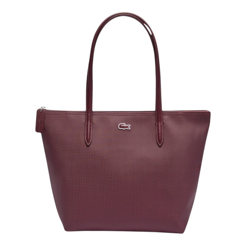 Bolso tote pequeño Lacoste L.12.12 Concept con cremallera para dama