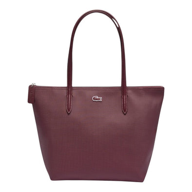 Bolso tote l12.12 concept pequeno para mujer con cremallera