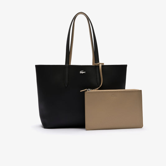 Bolso tote Anna reversible bicolor Lacoste para dama