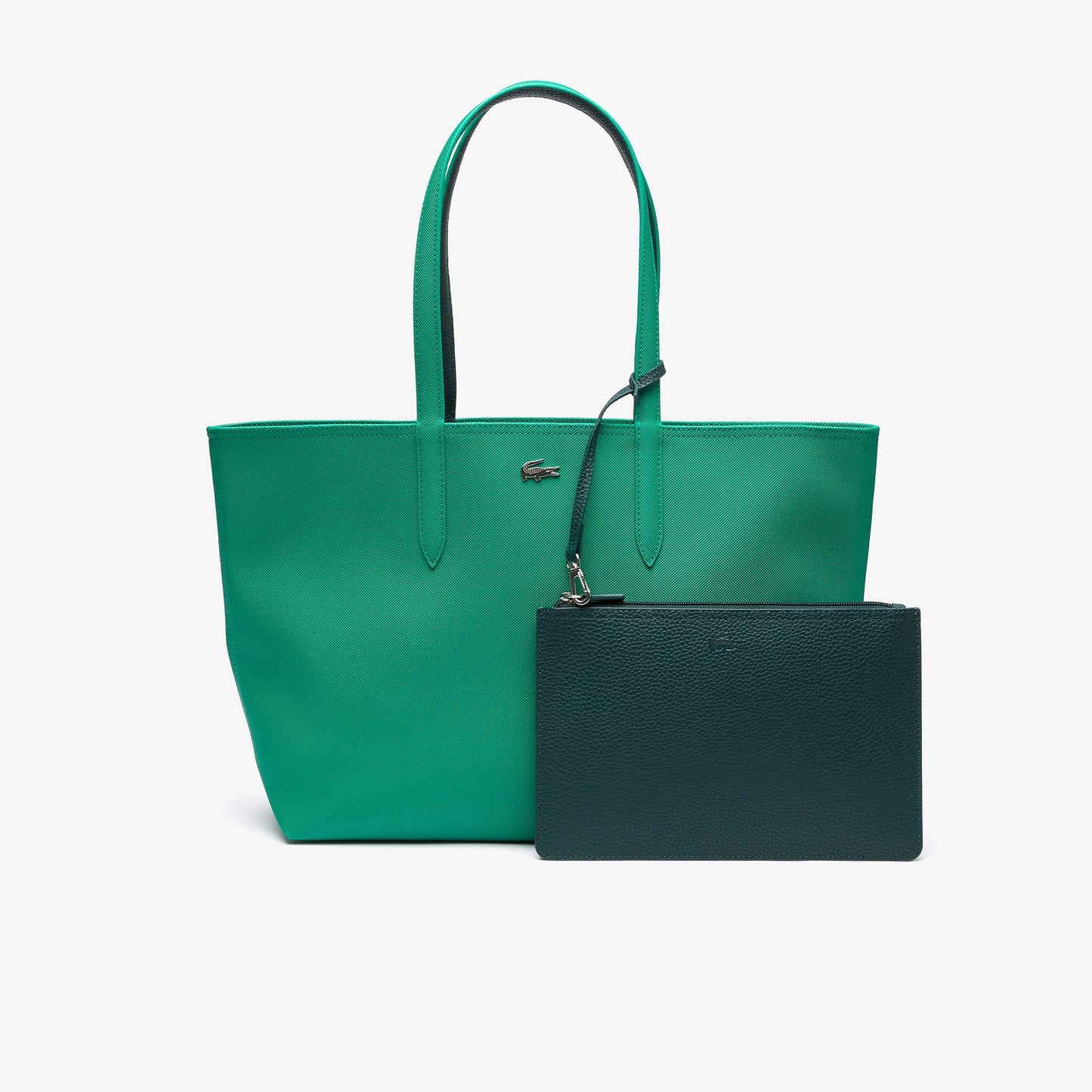 Bolso tote Anna reversible bicolor Lacoste para dama