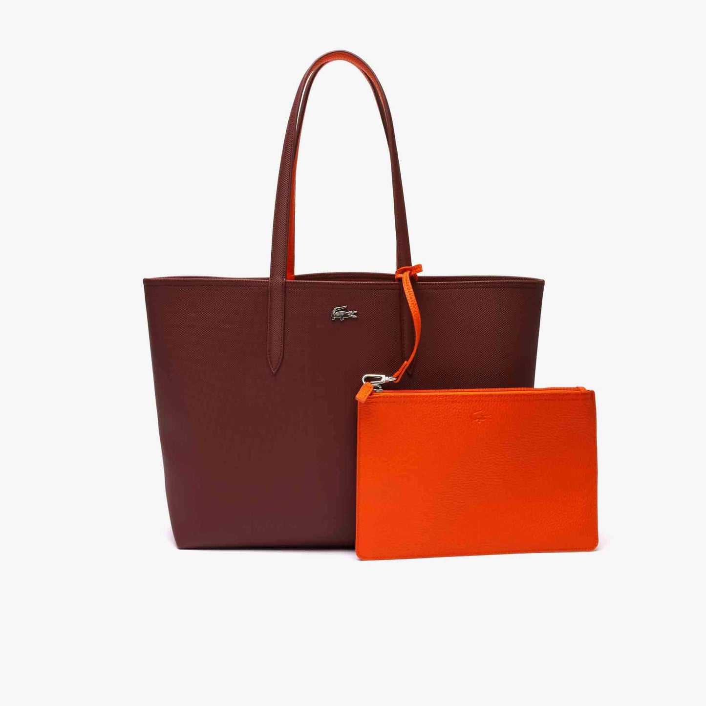 Bolso tote Anna reversible bicolor Lacoste para dama