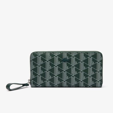 Cartera de mujer lacoste con monograma para tarjetas