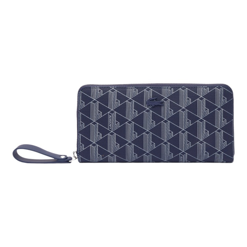 Cartera Lacoste con monograma para tarjetas