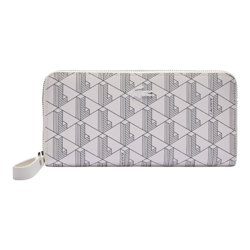 Cartera Lacoste con monograma para tarjetas