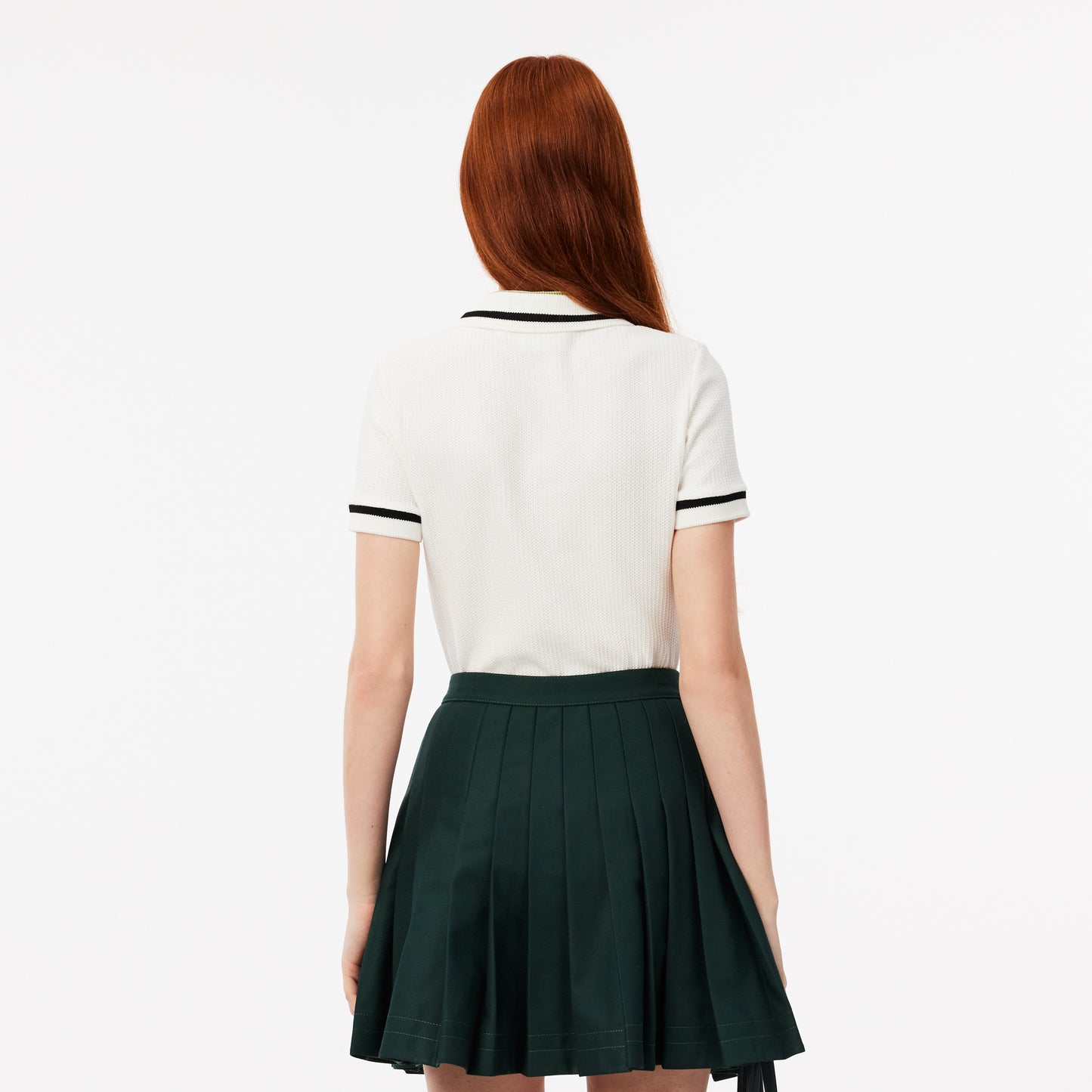 Suéter tipo polo Lacoste