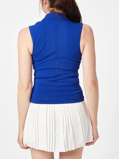 Sueter tipo polo sin mang