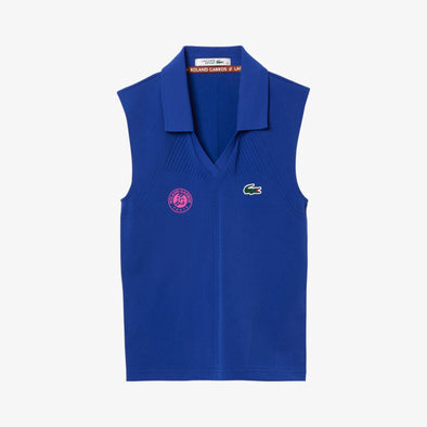 Sueter tipo polo sin mang