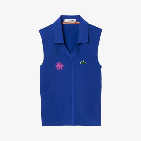 Sueter tipo polo sin mang