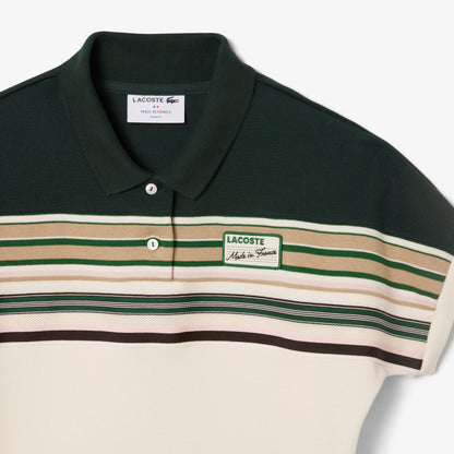 Camiseta tipo polo Lacoste de jersey a rayas