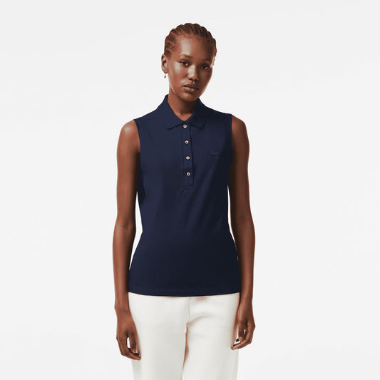 Suéter tipo polo Lacoste para dama