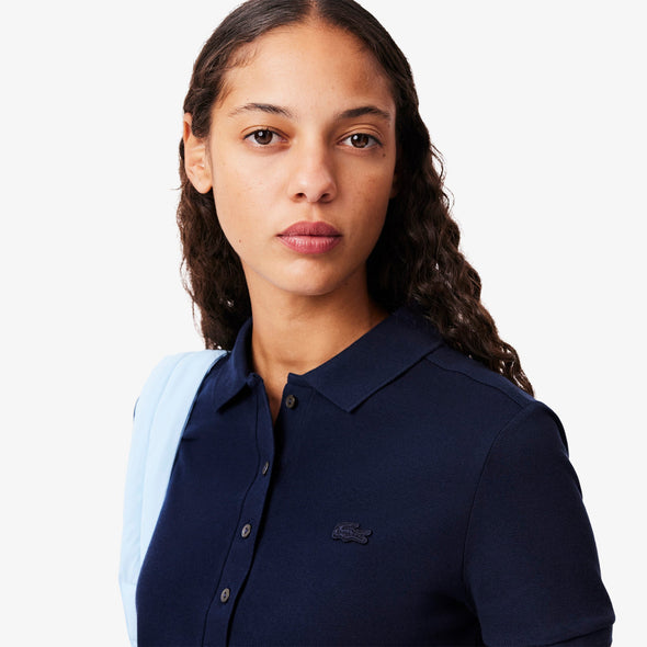 Sueter tipo polo para dam